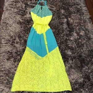 Marineblu Neon Maxi dress